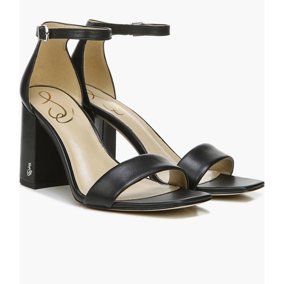 Sam Edelman Shoes - Sam Edelman Daniella Ankle Strap Sandal Black US 7M EUR 37
